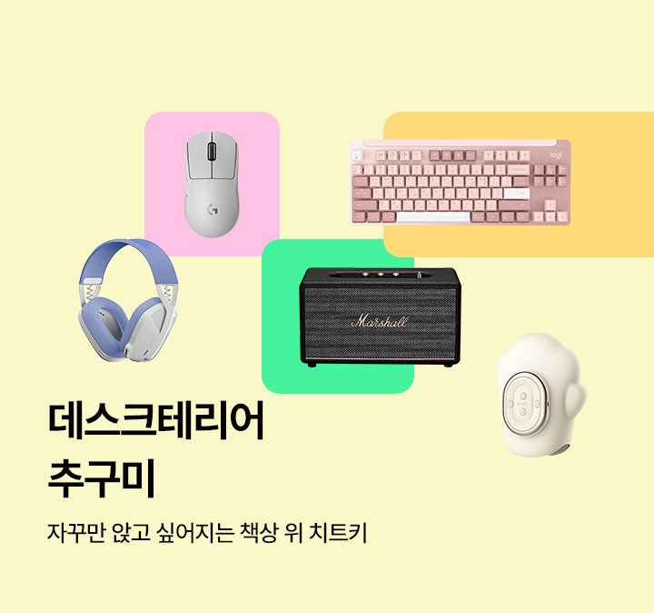데스크테리어 추구미