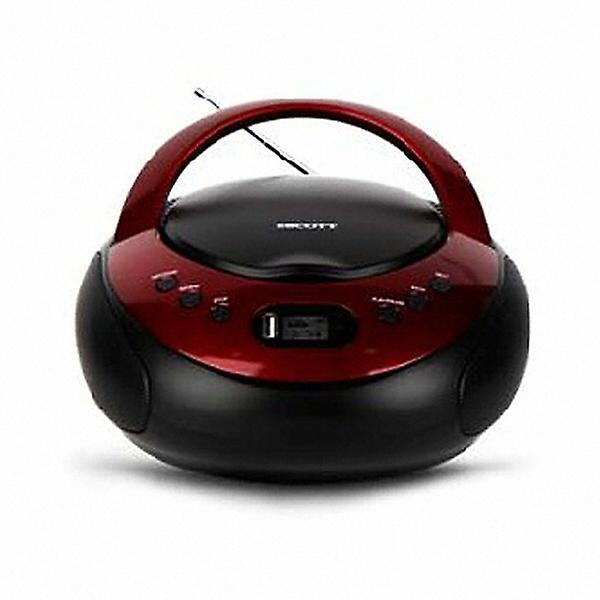 [SCOTT/SDM-1040R] SDM-1040R/CD포터블 카세트/CD플레이어/USB/MP3/라디오/AUX-IN