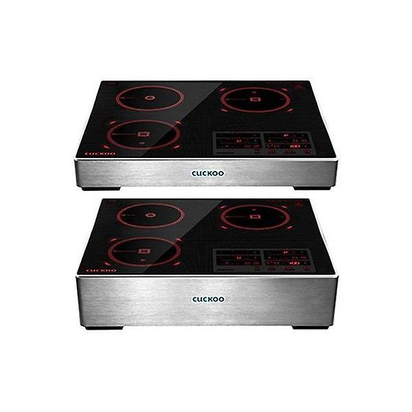 [쿠쿠/CIHR-CL301FB] 전기레인지 하이브리드 3구 빌트인 터치식 쿠쿠 CIHR-CL301FB