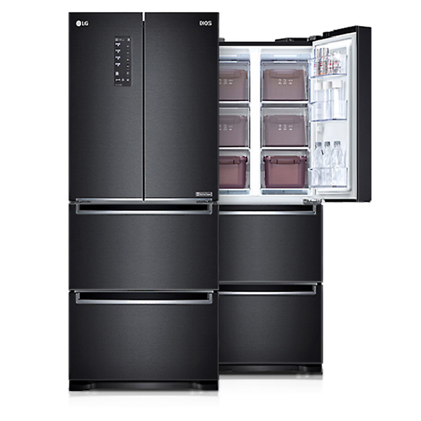 [LG전자/K418MC15]  김치냉장고_스탠드형 / 김치톡톡 / 4도어(4룸) / 용량: 402L 