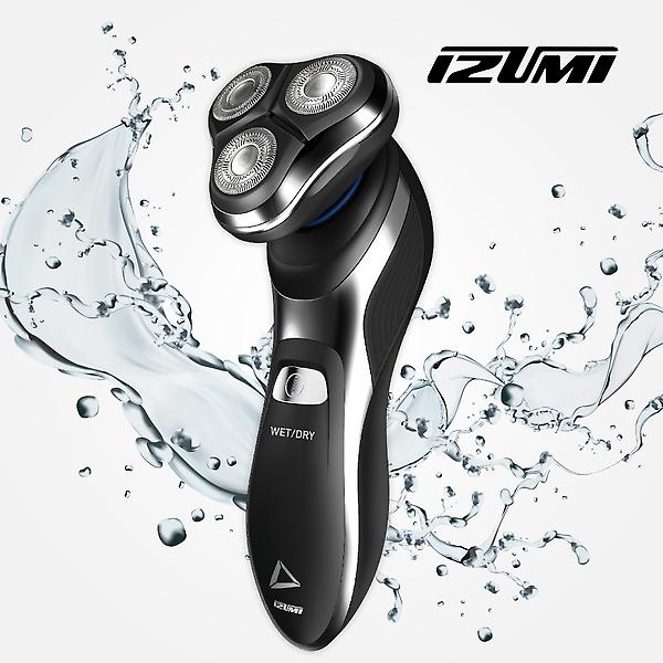 [이즈미/IKR-7000] 이즈미 전기면도기 IKR-7000 더블스핀 양방향회전 완전방수