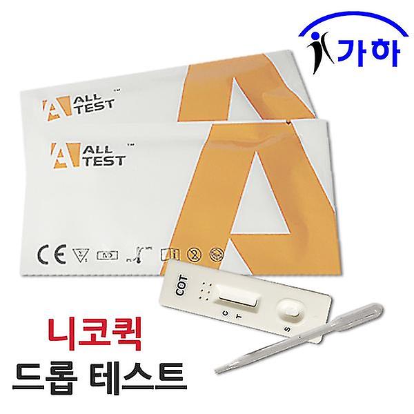 니코퀵 코티닌 흡연검사지