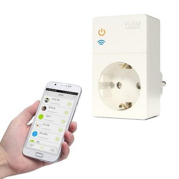 [FLEM/FWS-700] 플램 와이파이 스마트 콘센트, IOT 스마트홈 대기전력차단 스위치 타이머 FWS700