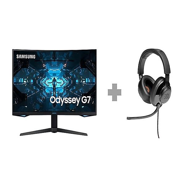 [삼성전자/LC32G74TQSK] G7 오디세이 게이밍 모니터 + JBL 퀀텀 300 헤드셋 증정!