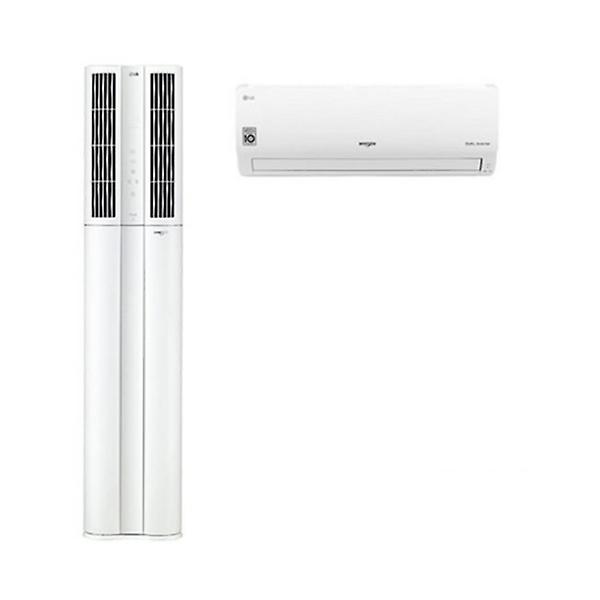 [LG전자/FQ18HBDWB2] (일반배관)18+7평형/21년형 멀티형에어컨 듀얼히트/렌탈