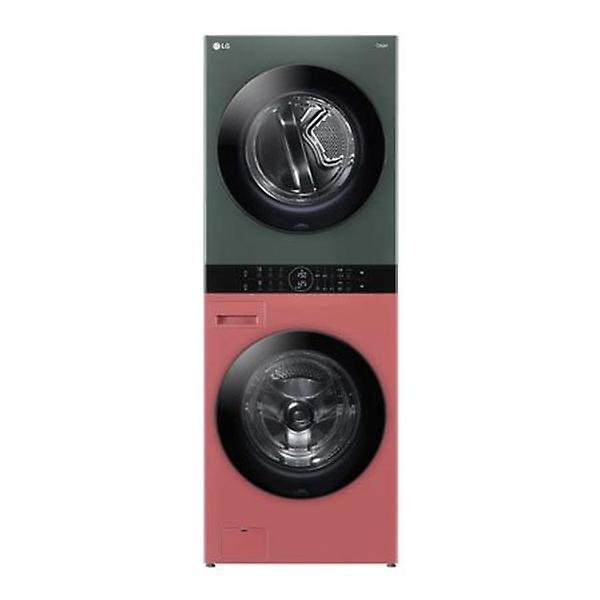  LG 워시타워 오브제컬렉션 W16DG.AKOR [세탁기24KG + 건조기16KG／원바디 플랫 디자인／원바디 런드리 컨트롤／건조 준비기능／드럼-...