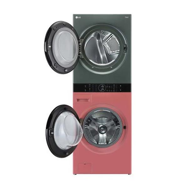  LG 워시타워 오브제컬렉션 W16DG.AKOR [세탁기24KG + 건조기16KG／원바디 플랫 디자인／원바디 런드리 컨트롤／건조 준비기능／드럼-...