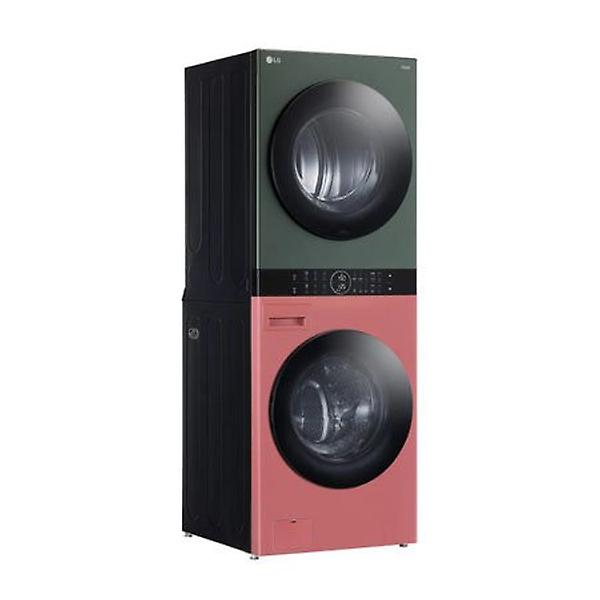 LG 워시타워 오브제컬렉션 W16DG.AKOR [세탁기24KG + 건조기16KG／원바디 플랫 디자인／원바디 런드리 컨트롤／건조 준비기능／드럼-...