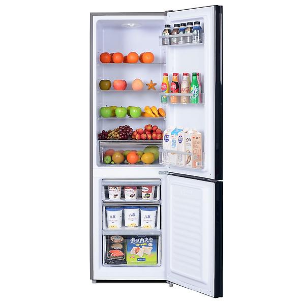 [하이얼/HRP255MDVW] 글라스 도어 냉장고 상냉장 하냉동 244L