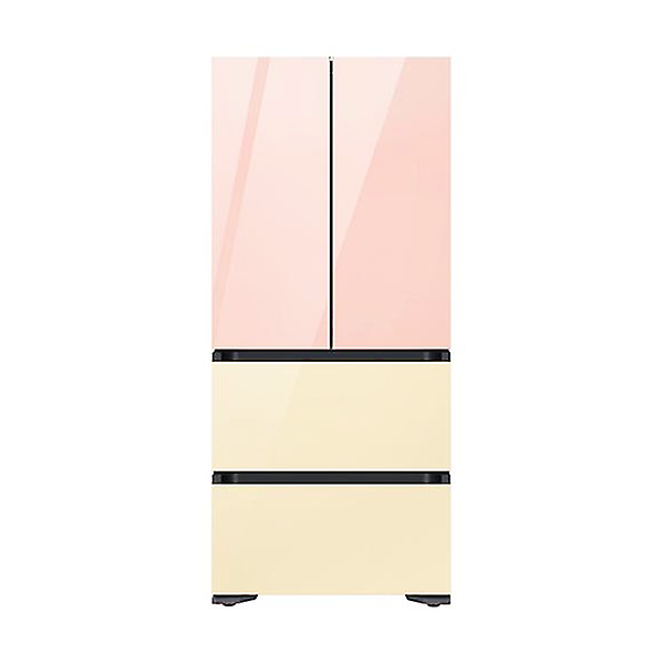 [삼성전자/RQ48A9421AP78] 김치냉장고 스탠드486L/피치바닐라.글램글래스/비스포크.1등급/22년형/4도어/전국무료배송.폐가전수거