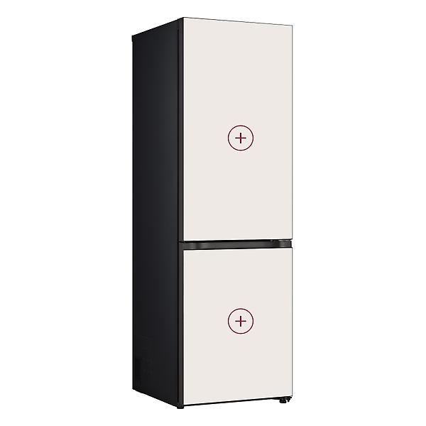 [LG전자/Q342AAA153] 모던엣지 냉장고 오브제컬렉션 344L 조합형 도어포함
