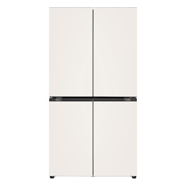 [LG전자/T873MEE111] 오브제 컬렉션 1등급 냉장고 매직스페이스 메탈 베이지