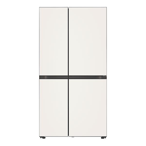 [LG전자/S634BB35Q] 오브제컬렉션 냉장고 매직스페이스 652L 글라스 베이지