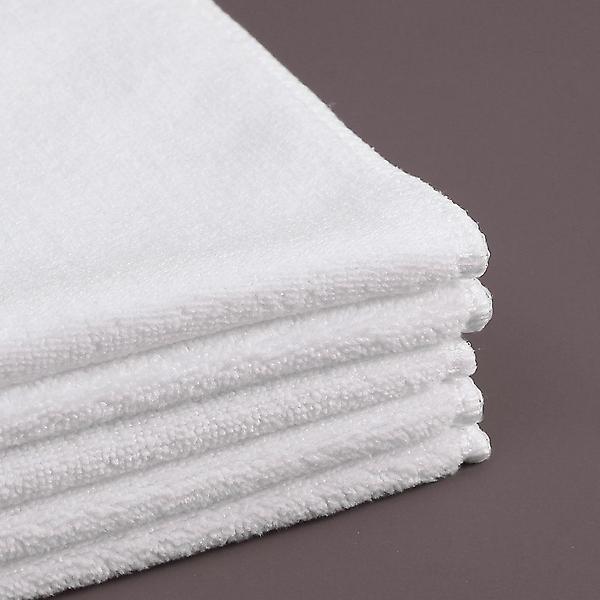  청소 극세사 타월 5p세트(70cm) (화이트) 셀프세차
