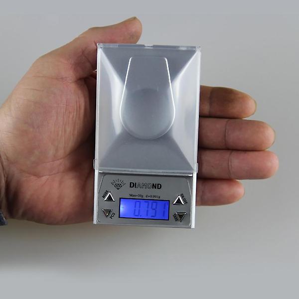 [도매토피아/휴대용 초소형 전자저울(50] 휴대용 초소형 전자저울(50gx0.001g)/초정밀 계량저울