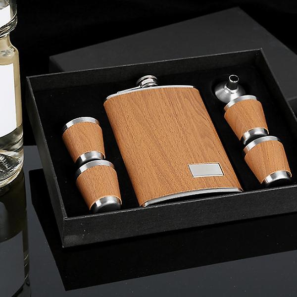  모디쉬 스텐 힙플라스크 4인(230ml) 휴대용 양주병