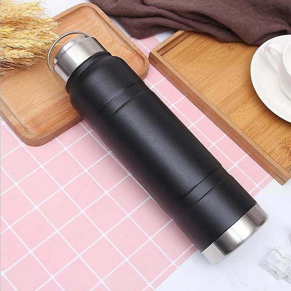  메이트 이중스텐 보온병(750ml) (블랙)