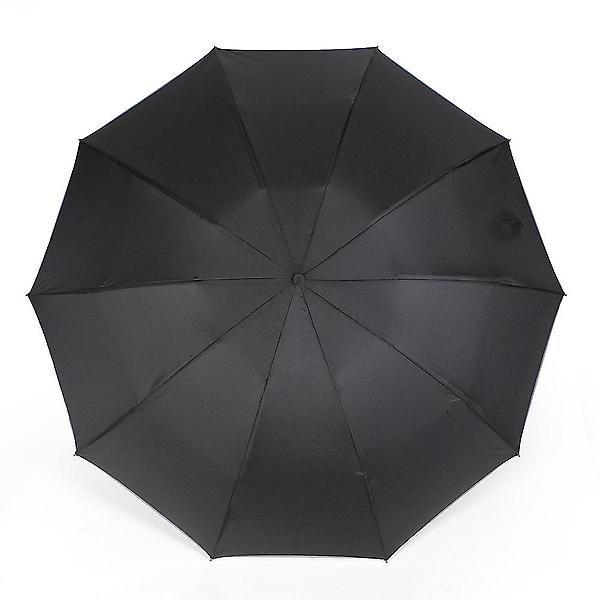 [도매토피아/거꾸로 LED 완전자동 우산] 거꾸로 LED 완전자동 우산(블랙) 방풍 장마 여름우산