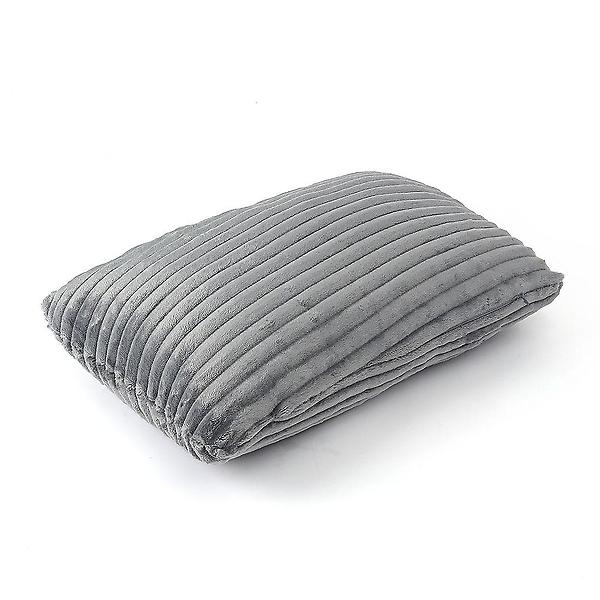 [도매토피아/TREE-00001] 포근꿀잠 극세사 베개 포근한 베개커버 딥그레이