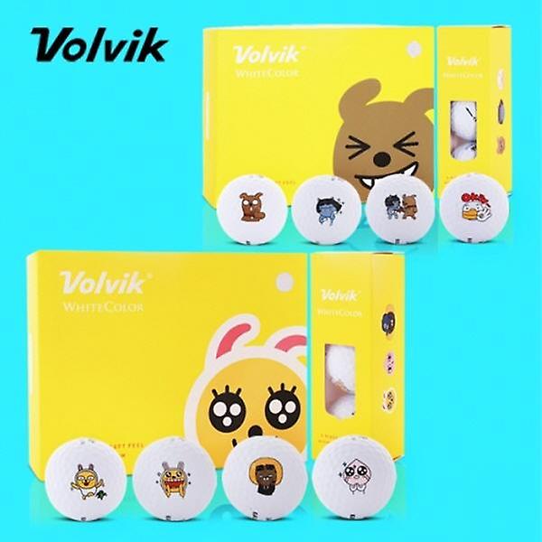  볼빅 X 카카오프렌즈 화이트컬러 S3 골프공