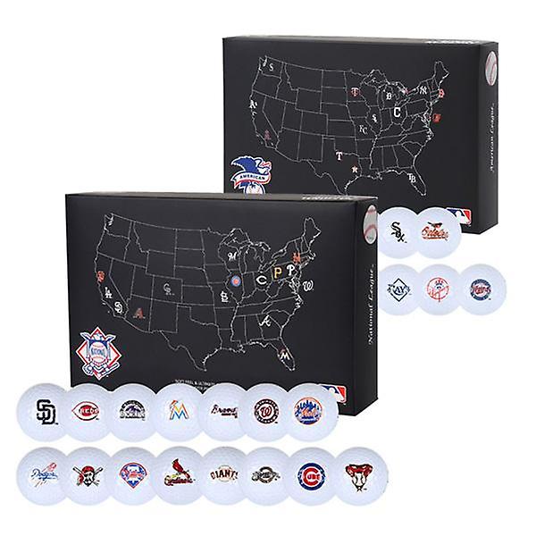  MLB골프 NEW 2피스 화이트 15구 골프공 택1