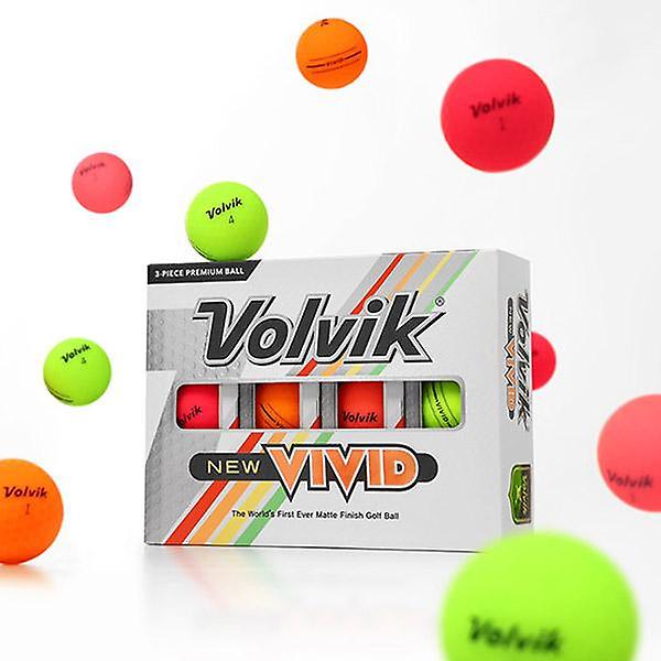  볼빅 NEW 비비드 3피스 무광 골프공