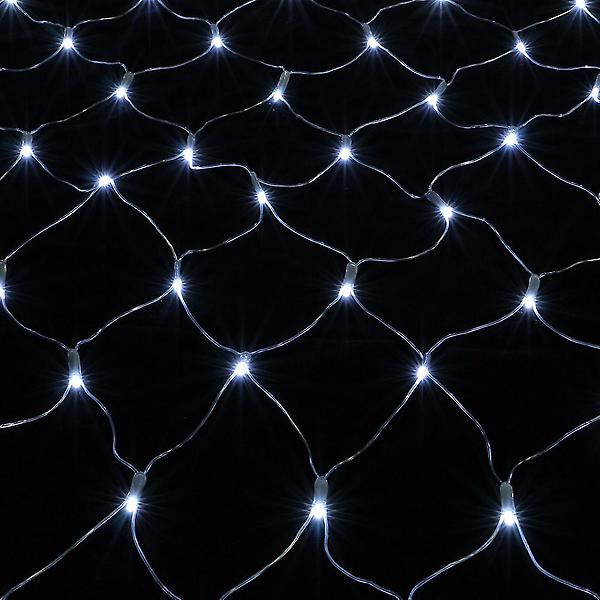 [도매토피아/[은하수]200구 투명선 L] [크리스마스][은하수]200구 투명선 LED 그물네트 백색 지니전구