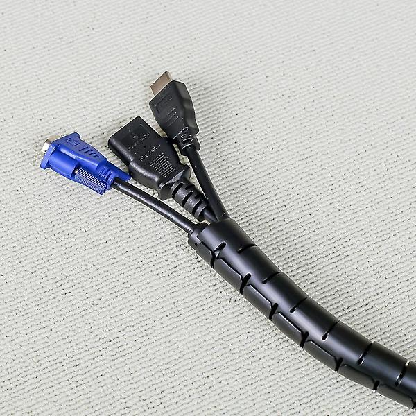 [도매토피아/TREE-00001] 3M 스피드 전선정리 스네이크 커버 2p(22mm) 컴퓨터선