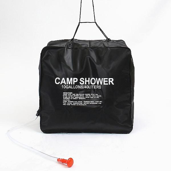 [도매토피아/TREE-00001] 클린업 캠핑 샤워기 40L 간이 휴대용 샤워물통 블랙