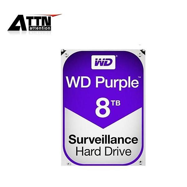 [ATTN/OPN001] [WD] Purple 3.5 HDD 8TB (3.5HDD/SATA3/5400rpm/64M)