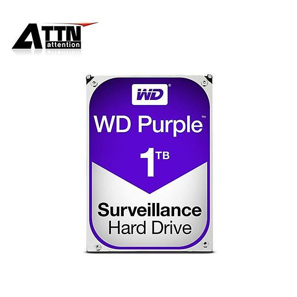 [ATTN/OPN001] [WD] Purple 3.5 HDD 1TB (3.5HDD/SATA3/5400rpm/64M)