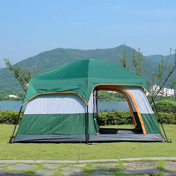 [도매토피아/TREE-00001] 패밀리캠핑 거실형 텐트 캠핑 대형 리빙쉘 그린