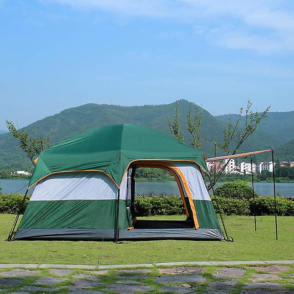 [도매토피아/TREE-00001] 패밀리캠핑 거실형 텐트 캠핑 대형 리빙쉘 그린