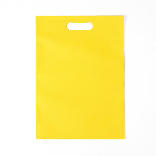 [도매토피아/컬러 부직포 가방 10p(3] 컬러 부직포 가방 10p(35x45cm) (옐로우) 선물가방