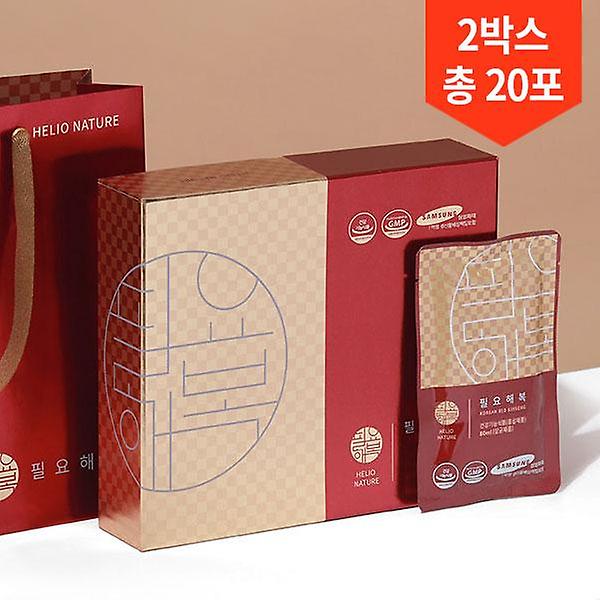  80ml 20포/필요해복 피로개선 면역력 증진에 도움주는 홍삼농축액