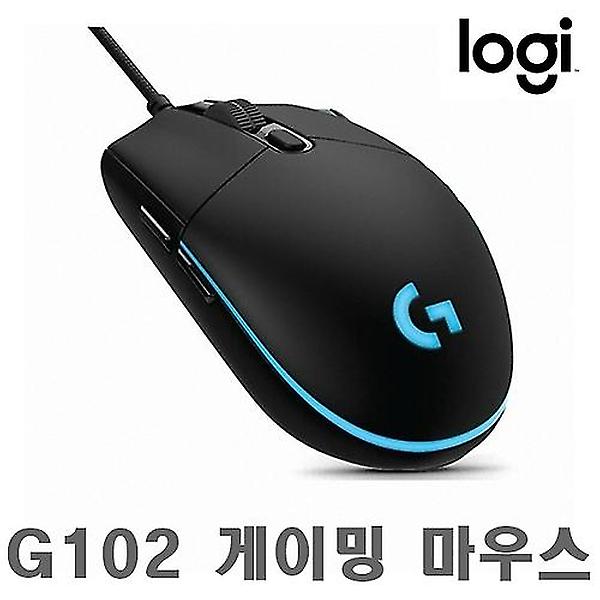 [로지텍/LOGITECH-G102] 정품 로지텍 G102마우스 블랙 색상