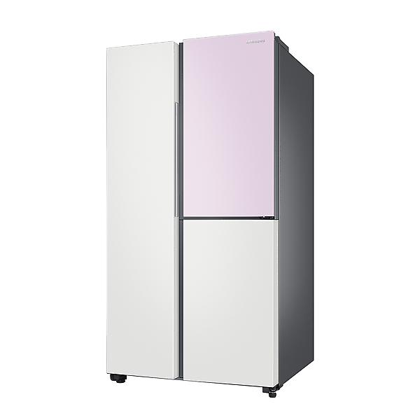 [삼성전자/RS84B5041W4] 양문형 냉장고 푸드쇼케이스 846L
