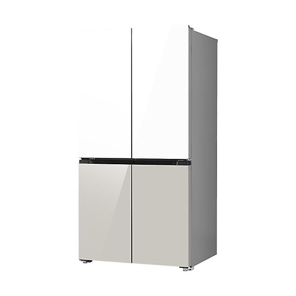 [캐리어/KRNF618YPS1] 클라윈드 피트인 파스텔 4도어 냉장고 618L