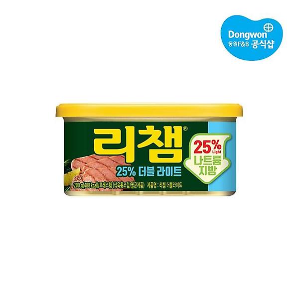 [동원F&B/AR00001] [동원] 리챔 더블라이트 200g 12캔