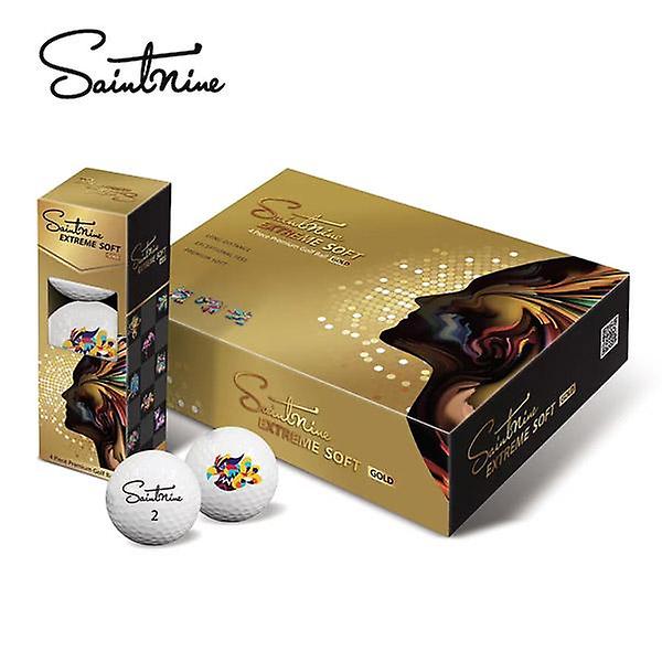  넥센 세인트나인 익스트림 소프트 골드 4피스 우레탄 골프공