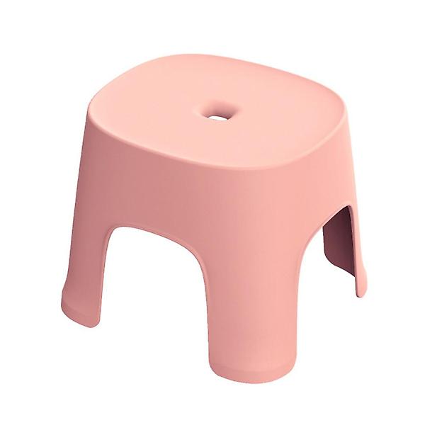 [도매토피아/홈슨 심플 욕실의자(핑크) ] 홈슨 심플 욕실의자(핑크) 목욕 욕실스툴