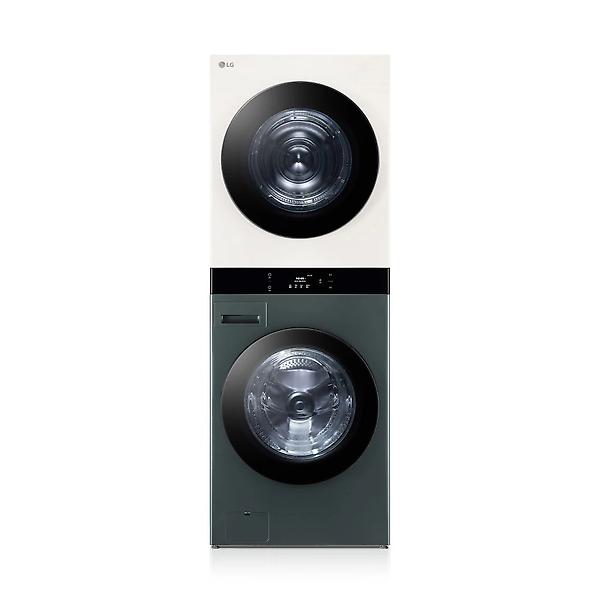  LG 세탁건조기 25+21kg 그린베이지 트롬 오브제컬렉션 워시타워 WL21GEHU 전국/폐가전 수거