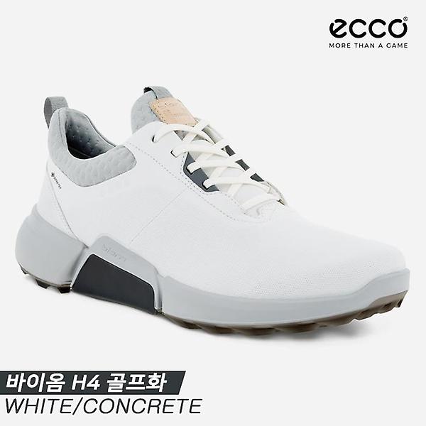  [에코코리아정품]2021 에코 바이옴 H4 골프화 [108204-57876][화이트/콘크리트][남성용]