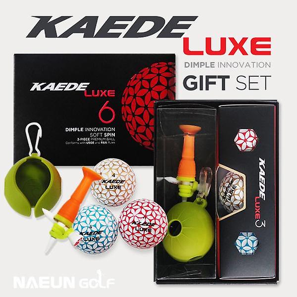  카에데 실리콘2종 기프트세트 컬러믹스 9구 골프공