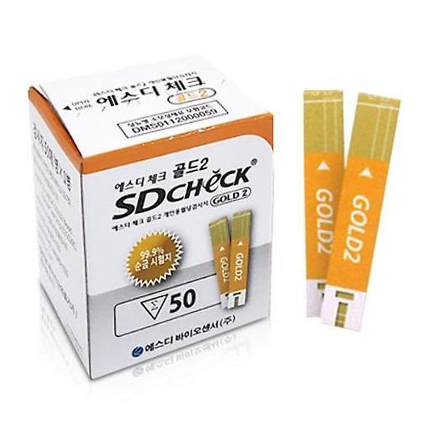 [SD CHECK® GOLD/OPMDK001] 오토첵 혈당 시험지 50매 혈당측정 스트립