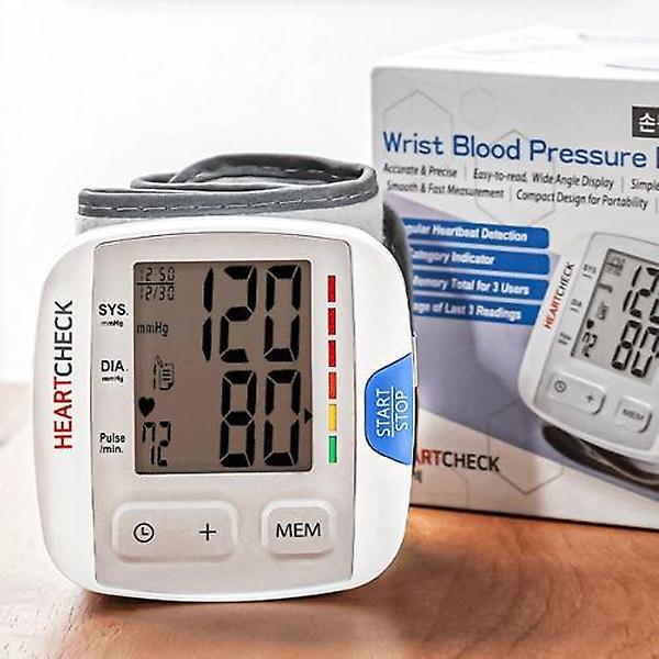 [하트첵/OPMDK001] 하트첵 손목형 전자 혈압계 HL158RA 개인 혈압측정기