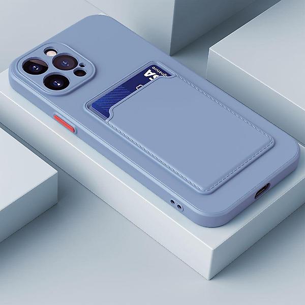 [하푼/HK-00001] 아이폰15프로맥스 베이직 컬러 카드 슬롯 케이스