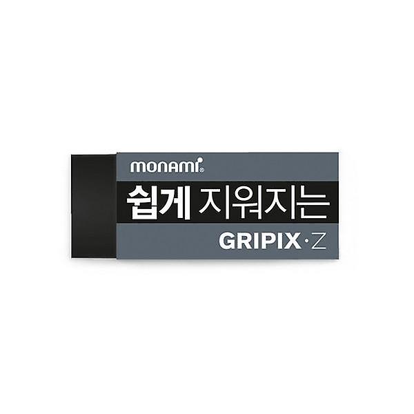 [오피스큐/OQ-00001] 모나미 쉽게 지워지는 GRIPIX-Z 지우개 대 블랙