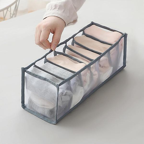  칸칸수납 양말 속옷 정리함(7칸) 서랍파티션 수납함