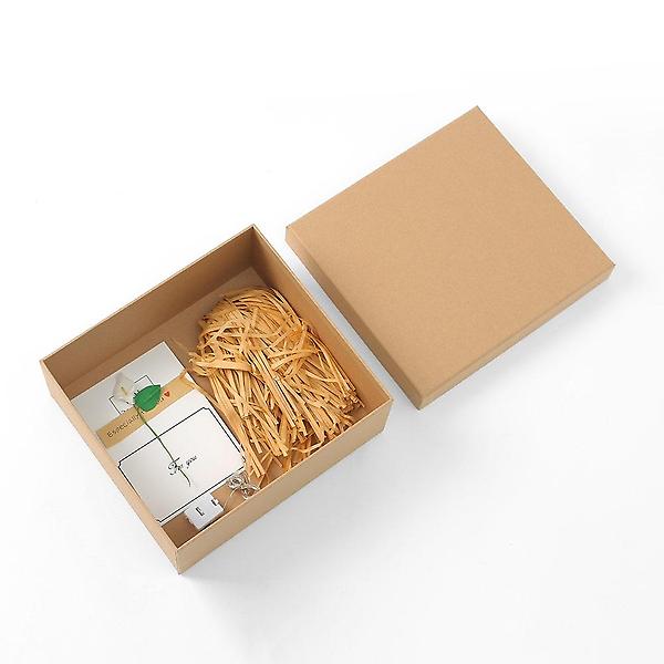 [도매토피아/TREE-00001] 설렘 조명 선물상자 쇼핑백세트 완충재 선물포장박스